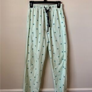 Champion Women's logo Pajamas pants size small